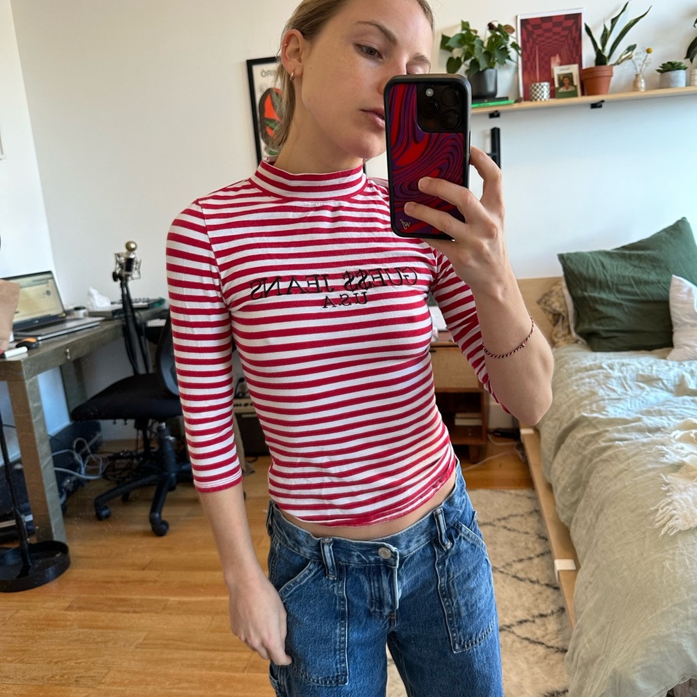 Guess striped shirt